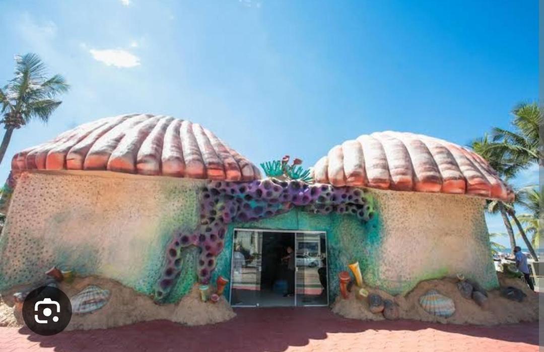Ape Privilegiado No Centro Da Ocian E A 150M Da Praia E Feirinha, Com Wi-Fi E Garagem ! Praia Grande  Ngoại thất bức ảnh