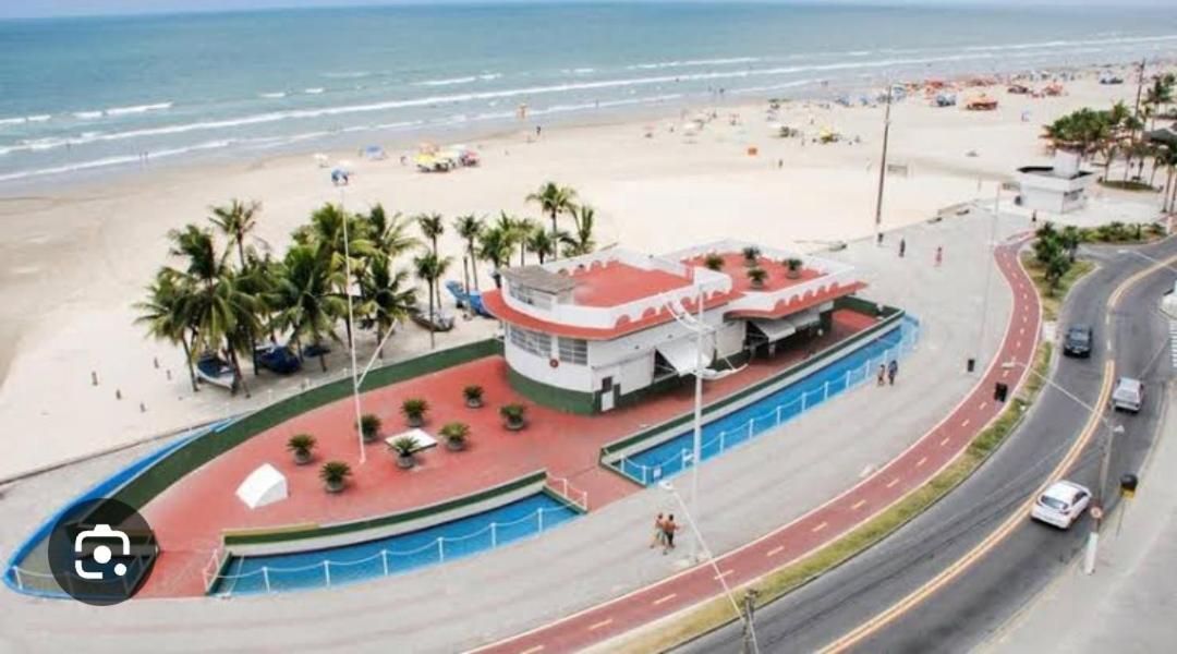 Ape Privilegiado No Centro Da Ocian E A 150M Da Praia E Feirinha, Com Wi-Fi E Garagem ! Praia Grande  Ngoại thất bức ảnh