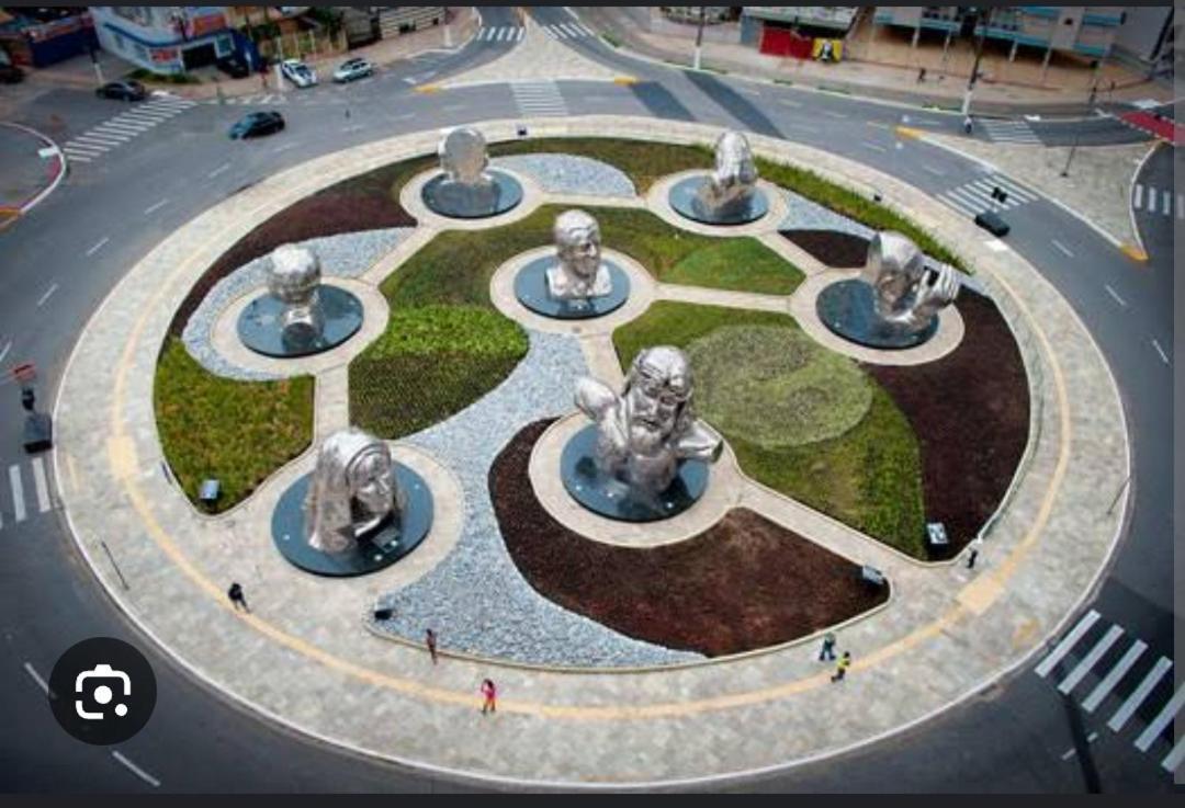 Ape Privilegiado No Centro Da Ocian E A 150M Da Praia E Feirinha, Com Wi-Fi E Garagem ! Praia Grande  Ngoại thất bức ảnh