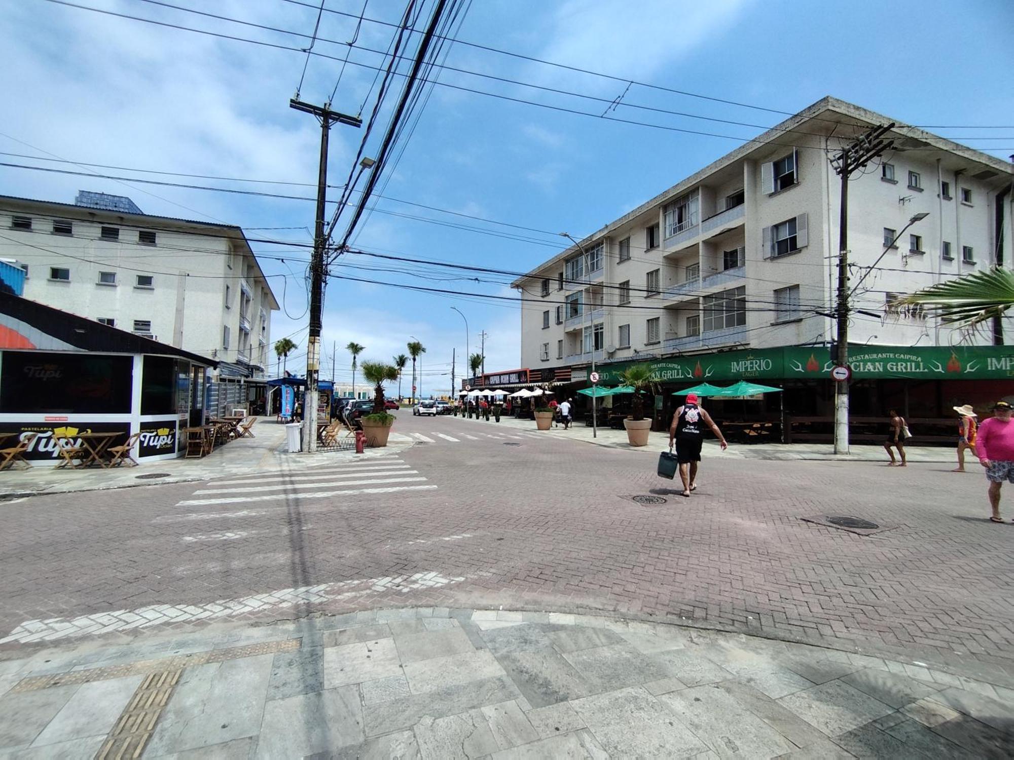 Ape Privilegiado No Centro Da Ocian E A 150M Da Praia E Feirinha, Com Wi-Fi E Garagem ! Praia Grande  Ngoại thất bức ảnh