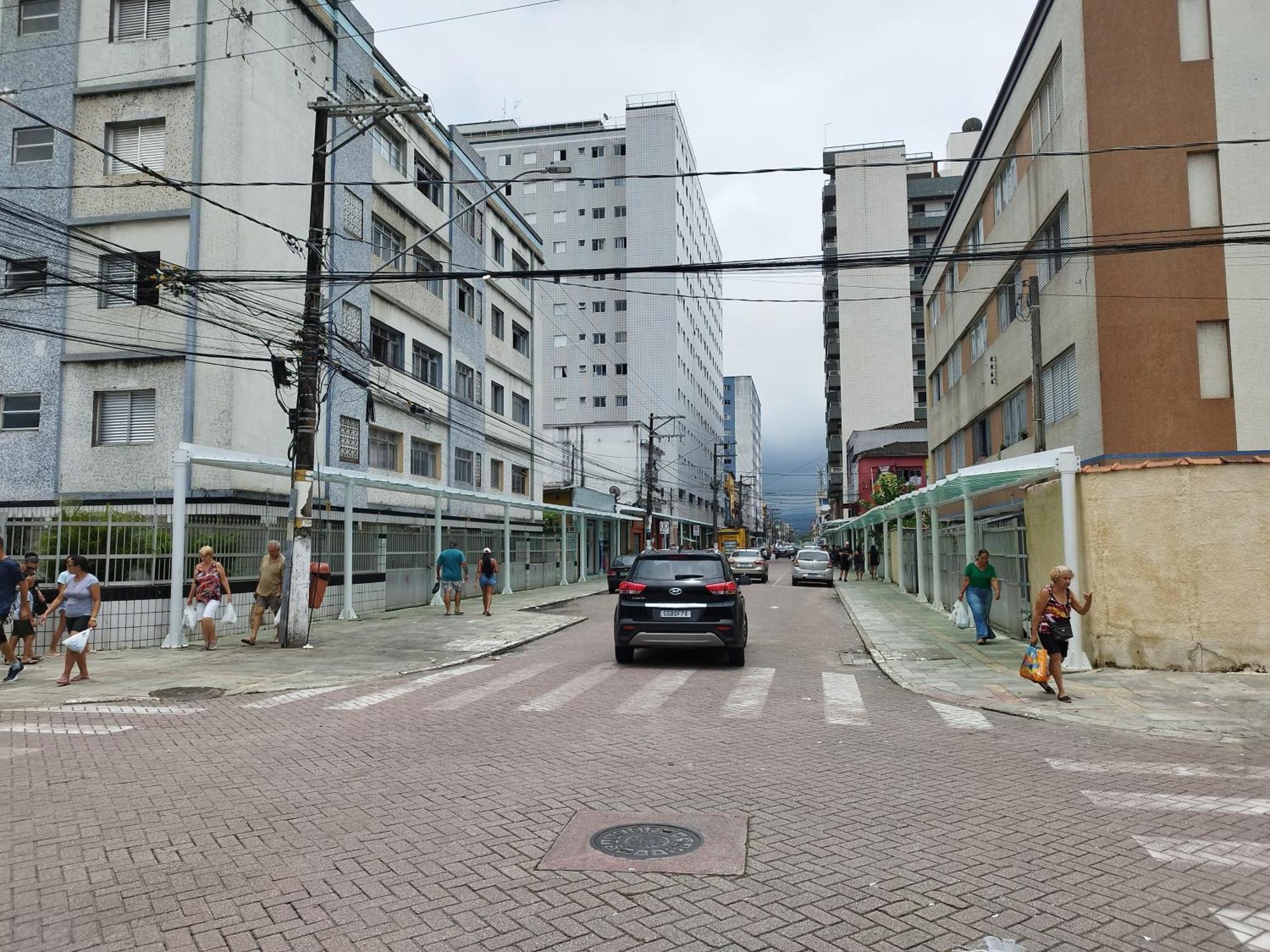 Ape Privilegiado No Centro Da Ocian E A 150M Da Praia E Feirinha, Com Wi-Fi E Garagem ! Praia Grande  Ngoại thất bức ảnh